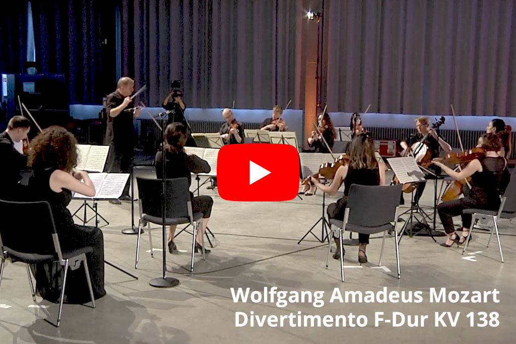Wolfgang Amadeus Mozart: Divertimento F-Dur KV 138